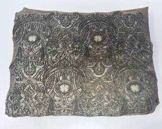 Antique Giant Wallpaper or Fabric Printers Block