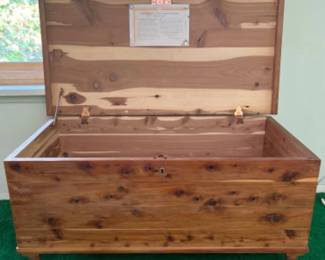 Vintage Gregory Manufacturing Red Cedar Lined Hope Chest
