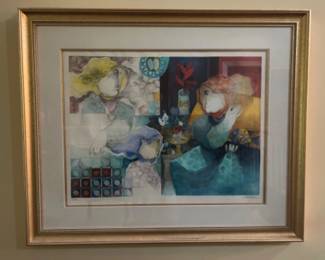 S/N Àlvar Suñol "Contemplación De Un Pasado" Litho 37/200