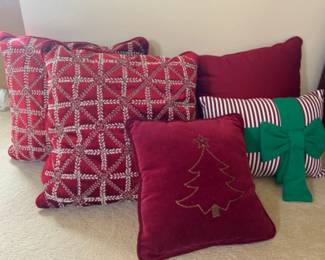 Christmas Holiday Throw Pillows