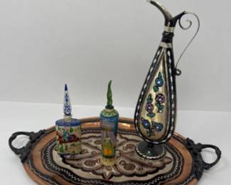 Vintage Turkish / Middle Eastern Decor Art