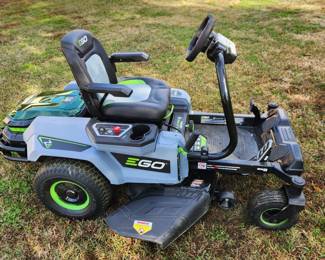 PRE SALE Ego Z6 model, 42" zero turn mower. 4 hours total use time. $5,000 Call 501 545 0248