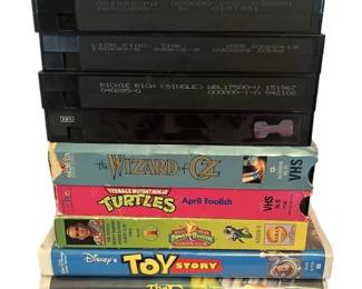 Classic VHS Kids Movies
