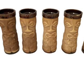 Vintage Hawaii Kai Tiki Cups