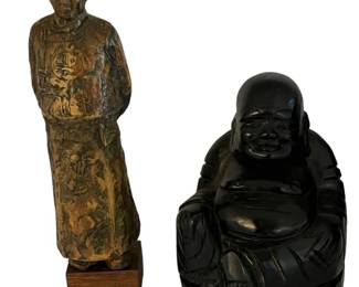 Wooden Asian Figures