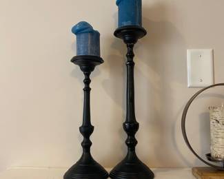 Metal candlestands