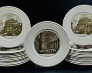 Fine 26 Wedgwood of Etruria Piranesi Collectible China Plates