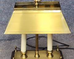 Fancy Brass 2 Light Table Lamp Footed