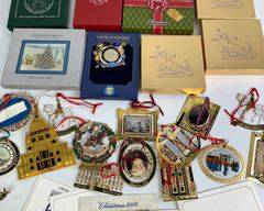 Assorted White House Historical Association, Lenox, The Kennedy Center, US Mint and More Ornaments