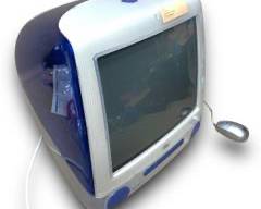 Apple Computer iMac G3 1990's Indigo Desktop Computer w/ Mouse