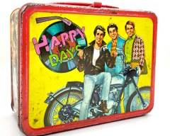 Vintage 1976 Happy Days Metal Lunch Box