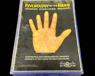 Vintage Baker and Bennett Company Novelty Psychology of the Hand Game