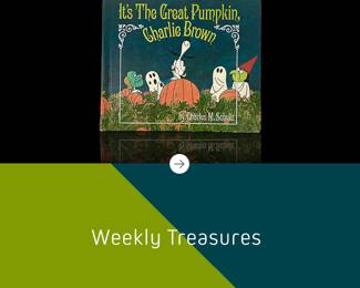 1967 1st Edition Its The Great Pumpkin, Charlie Brown Hardcover Book Published By The World Publishing Co