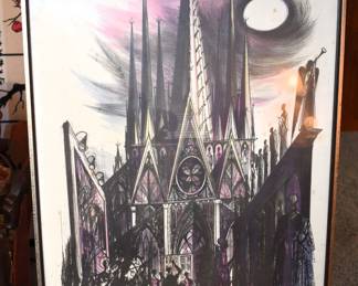 Listed Artist Mugniani, Illustrator for Ray Bradbury