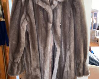 Lady’s fur coat