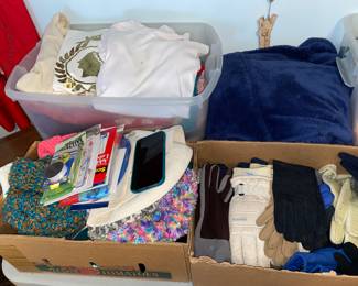 Many lady’s clothes