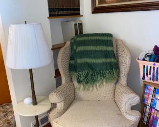 Upholstered armchair