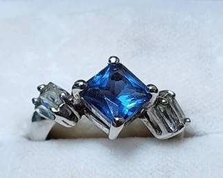 Topaz Sterling Silver Ring 