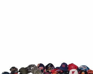 Lot of Caps And Coozies Some New some Vintage