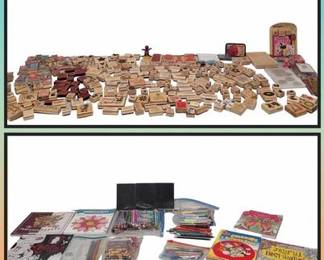 Large Stamping Craft Lot 