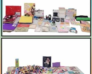 Office School Supplies 3 Hole punches Rulers  Folders  note pads  Calculators