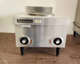 Commercial Toastmaster Dual Electric Burner 220V