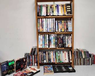 Mixed Media Dvds  VHS  Cds  Beta