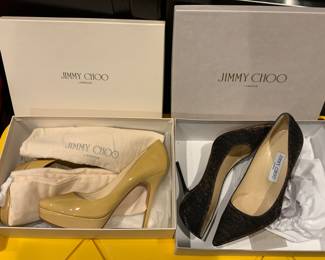 Jimmy Choo shoes.   Wore once.   91/2