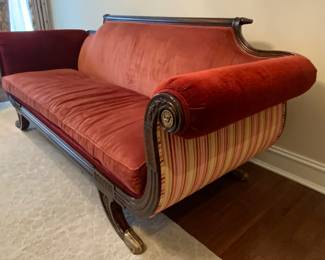 CUSTOM MADE ALTHORP SOFA.    ORIGINAL COST CLOSE TO $10K