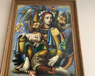 Amazing oil painting  extra large 