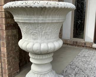 CEMENT OUTDOOR PLANTER