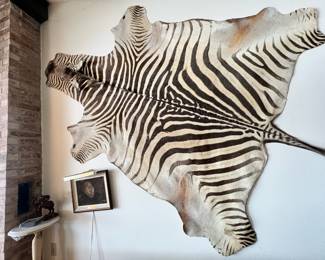 African Zebra Hide