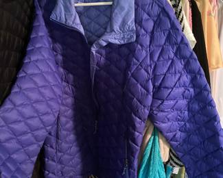Free Country Purple Puffer Jacket - Size XXL