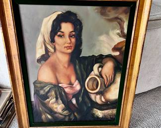 Oil Painting Gypsy of Torino by Cisneros