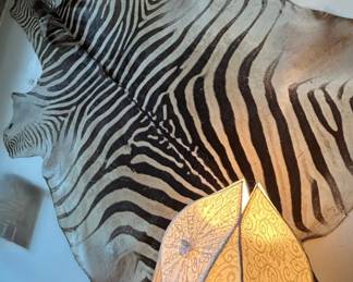 African Zebra Hide