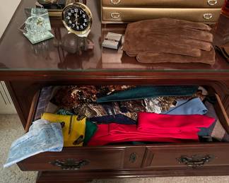 Assortment of Mens Ties and Handkerchiefs