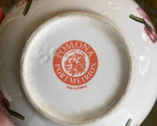  Portmeirion Pomona Dinner Plates and Bowl