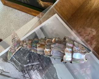 Abalone Shell Fish Sculpture
