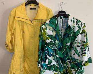 LAFAYETTE 148 Pair of Bright Jackets - Approx. Size XXL