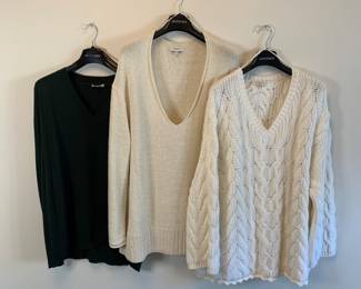 LAFAYETTE 148 Sweater Trio "I" - Size XL/XXL