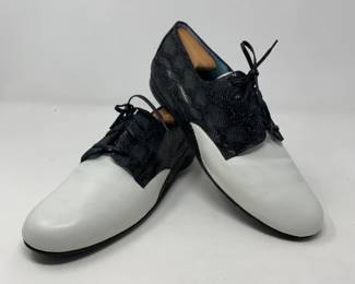 	Thierry RABOTIN Spectators in Black & White - Size 41 EU/10.5 US