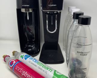 Two SODASTREAM Machines & Accessories