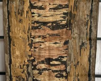 Brown Abstract Scarf