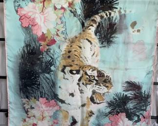 ROBERTO CAVALLI Tiger Scarf