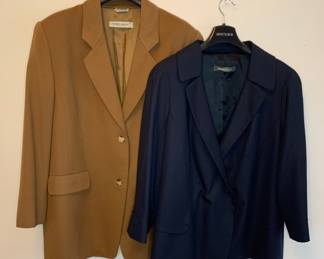 MARINA RINALDI Jacket Pair - Cashmere & Tailoring - Approx. Size XL