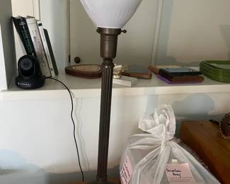 MILK GLASS FIXTURE...