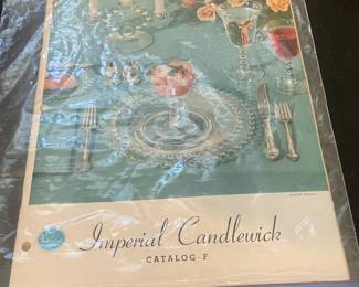 LOTS OF IMPERIAL CANDLEWICK