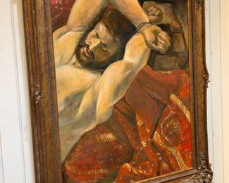 He’s tied up at the moment.