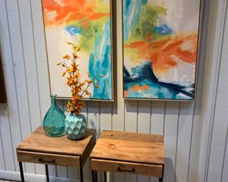 Colorful statement pieces can brighten up a room!