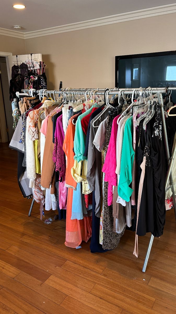 Huge Closet of Women's Dresses, Prom Dresses, Gowns, Cocktail Dresses and more!